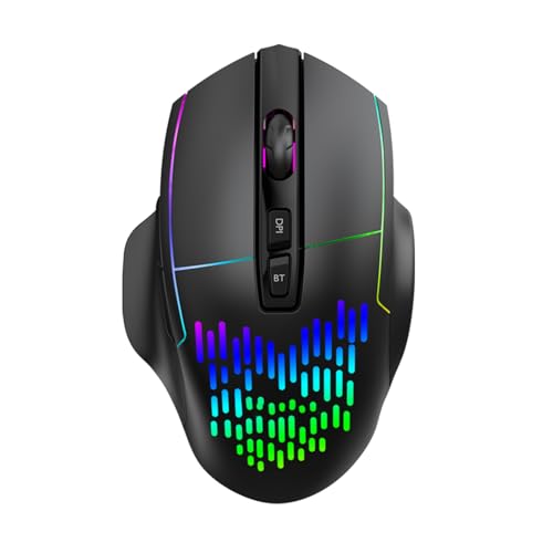Ratón inalámbrico Karlak RGB: silencio y precisión para tus juegos en PC