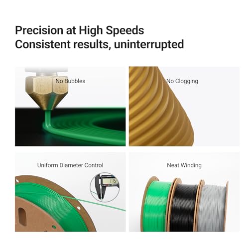 Image of Snapmaker PLA Basic Filament 1.75mm,Snapspeed 3D Printer Filament Up to 300mm /s High Speed Printing,Dimensional Accuracy + /- 0.02 mm,Clog-Free for Most FDM Printers,1kg (2.2lbs) (Pink-RFID)