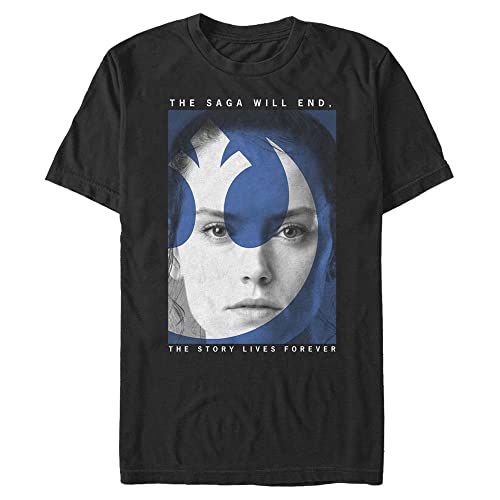 T-shirt Star Wars grande taille Rise of Skywalker haut noir 4XL pour homme