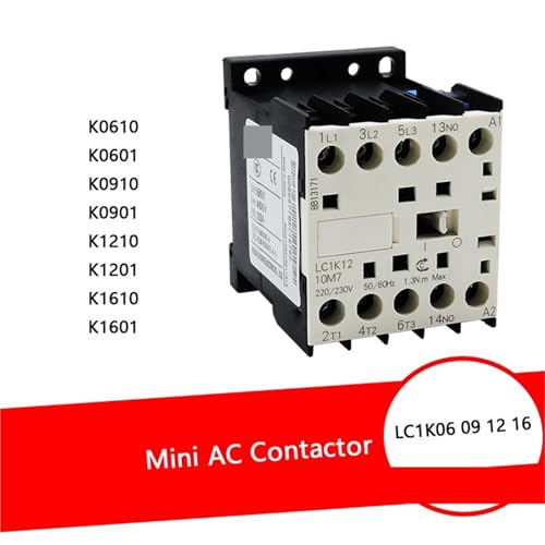 Mini contacteur CA CJX2-K rail DIN idéal pour automatisme de pompes de puits - 2
