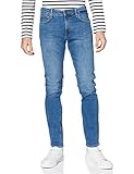 CRYSTAL CLEAR Lee Herren Malone Jeans, MID Worn Martha, 33W / 32L