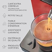 Aroma Lite Creamy ESE 44 Kaffeepadmaschine - cremefarben und rot – Ansicht 5