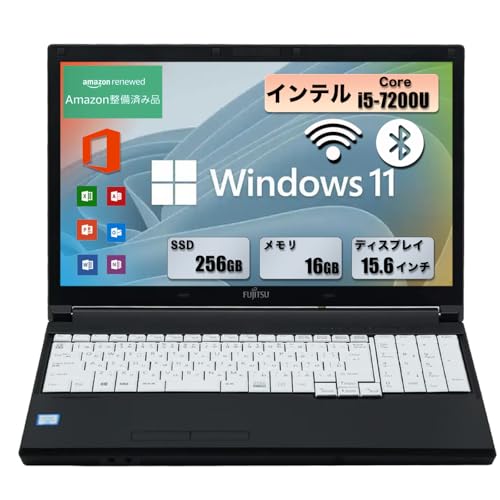 yςݕizyʃm[gp\R xm LIFEBOOK A577 7 Ce i5 7200U(2.5Ghz) /15.6C`1366x768 /Windows 11office 2019/DVD/HDMI/WIFI/Bluetoo