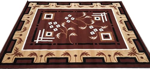 Image of Home Decore Acrylic Carpet for Your Living Room & Drawing Room Aywhere in Your Home Size - 4 X 5 Ft (BCFL-119)