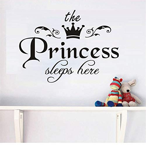 Vinilo decorativo The Princess Sleeps Here 40 cm x 30 cm miniatura 3
