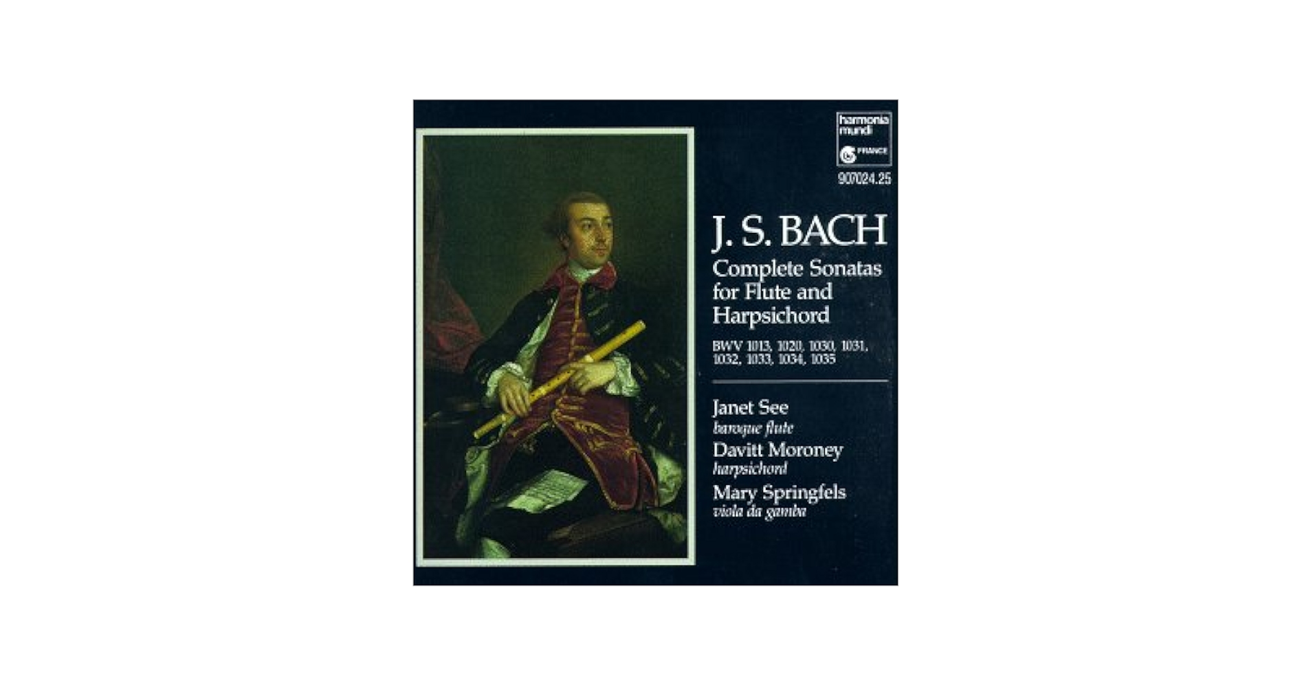 Bach, See, Moroney, Springfels - Complete Sonatas for Flute
