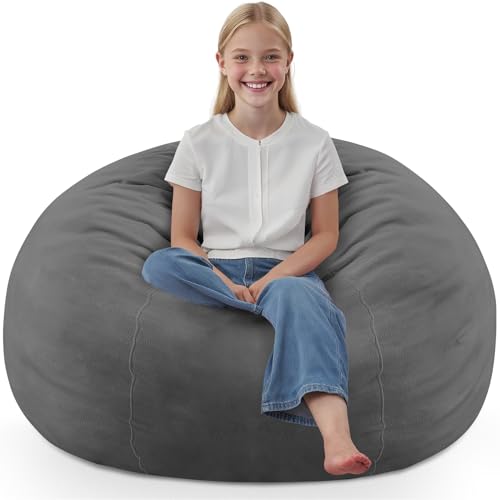 SIMFLAG 2FT Bean Bag Chair, Comfy Bean Bag Chairs with