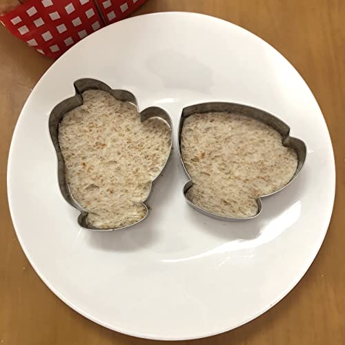 Large Coffee Cup Cookie Cutter Set-4 Piece-Coffee Mug, Hot Cocoa Mug, Lette, Teacup Cookie Fondant Biscui Cutters #TOP6