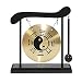 IUPPA Mini Desktop Gong Table Wind Chime Percussion Instruments with Mallet for Home Decor Housewarming Gift - Taiji Chinese Gossip Chart