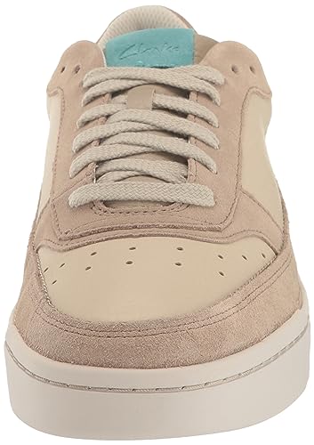 Clarks Clarks Men's Craft Court Lace Sneaker, Sand Combi, 7 Medium US