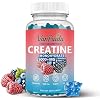 Creatine Gummies Monohydrate, Chewable Creatine Monohydrate, Muscle Boost, Energy Boost, Pre-Workout Supplement, Enhanced Bursts, Vegan, Muscle Growth Support, Recovery & Performance, Gluten Free