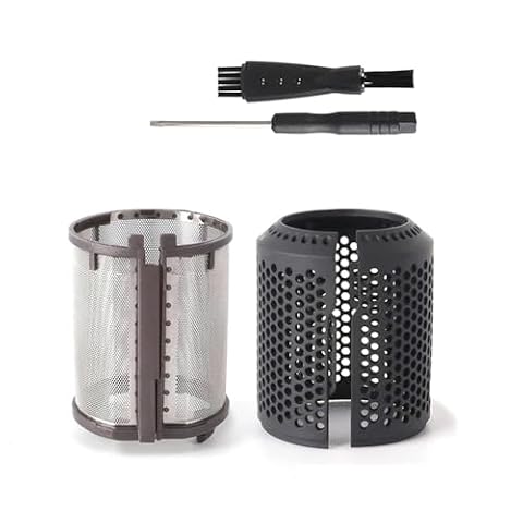 Wewnętrzny filtr zewnętrzny nasadka filtra do suszarki do włosów Dyson HD01 HD03 HD08, z 1 szczotką do czyszczenia, 1 śrubokrętem