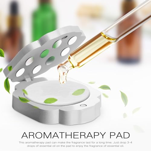 Pads de algodón aroma para difusor esencial 100 piezas miniatura 3