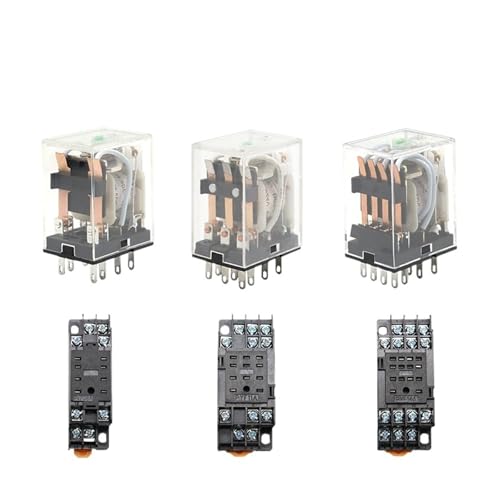 Relais de puissance HH52P à commutation stable AC DC 12V 24V