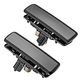 KAX Exterior Metal&ABS Door Handle Front Left and Right 2Pcs Compatible with 1992-2005 Chevy Astro; GMC Safari; Replaces#15719666, 15719665, 77192, 77193, GM1310108, GM1311108