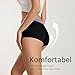 Libella 6er Pack Damen Boxershorts Unterhosen Panties Frauen mit Atmungsaktive Pantys Mehrpack Hipsters Baumwolle Weicher Dehnbarer Bund 3430-UNBL-L