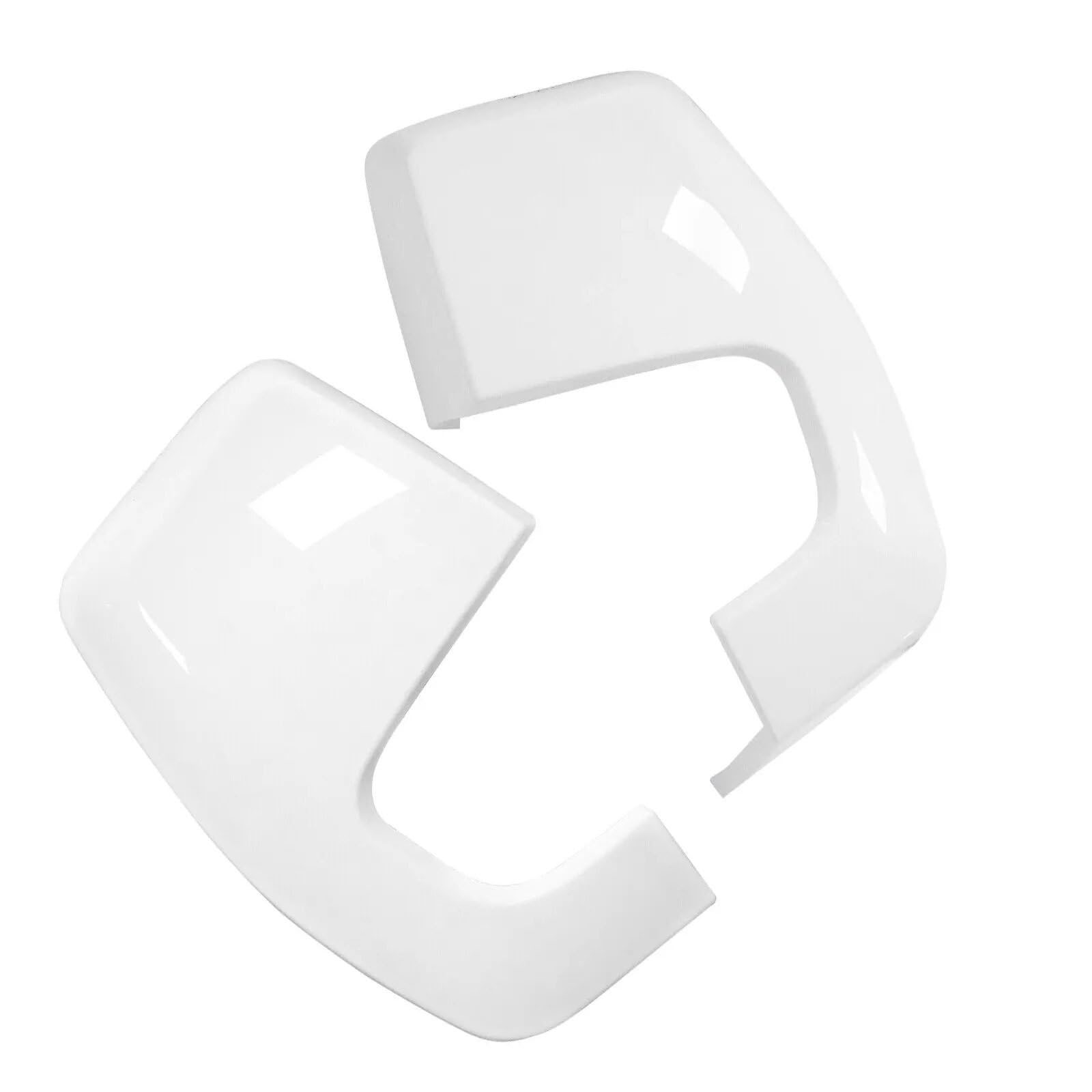 Capuchon de rétroviseur blanc Ford Transit Custom ajustement parfait clipsable - 7
