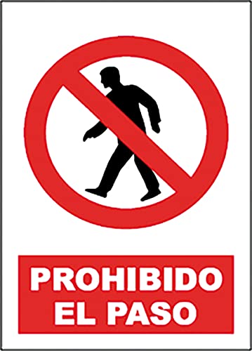 Señal Prohibido Paso Sp897 40X30
