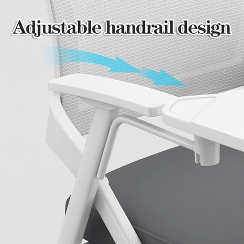 Chaise d'étudiant avec bureau attaché pliable contre le manque d'espace