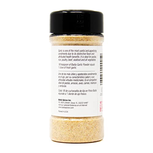 Badia Garlic Powder, 3 Oz (Pack Of 8) #TOP4
