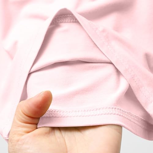 Lmdudan 2-12Y Gilrs Kids Cotton Tank Tops Sleeveless Basic Tee Shirts 2025 Summer Crew Neck Solid Color Casual Loose Blouse3