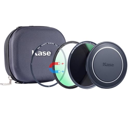 Kit filtres magnétiques Kase Wolverine 49mm en verre optique trempé antichoc