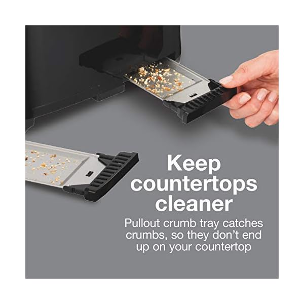 Proctor Silex 4 Slice Toaster with Extra Wide Slots for Bagels, Cool