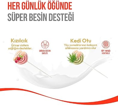 Wanpy Kediler İçin Dondurularak Kurutulmuş Lolipop - Kızılcık - 1.4 g*10'lu