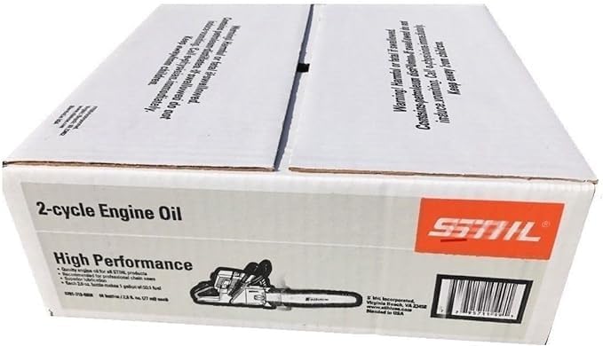 OIL MIX 1 GALLON HIGH PERFORMANCE 2-CYCLE ENGINE CASE/48 BOTTLES, Replacement for STIHL OEM