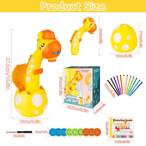 Rngodo 899-54Y Drawing Projector For Kids, Trace And Draw Projector Toy For Toddler Girls & Boys, Learning Art Children Drawing Projection thumb #6