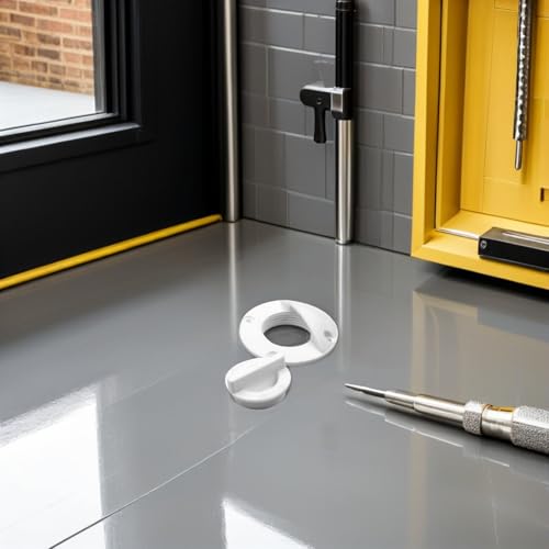 Bouchon de vidange en ABS blanc durable et fileté