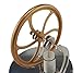 Usmile® Low Temperature Stainless Steel Stirling Engine Generator Desk Models Education Toy Model Run Off The Temperature Difference