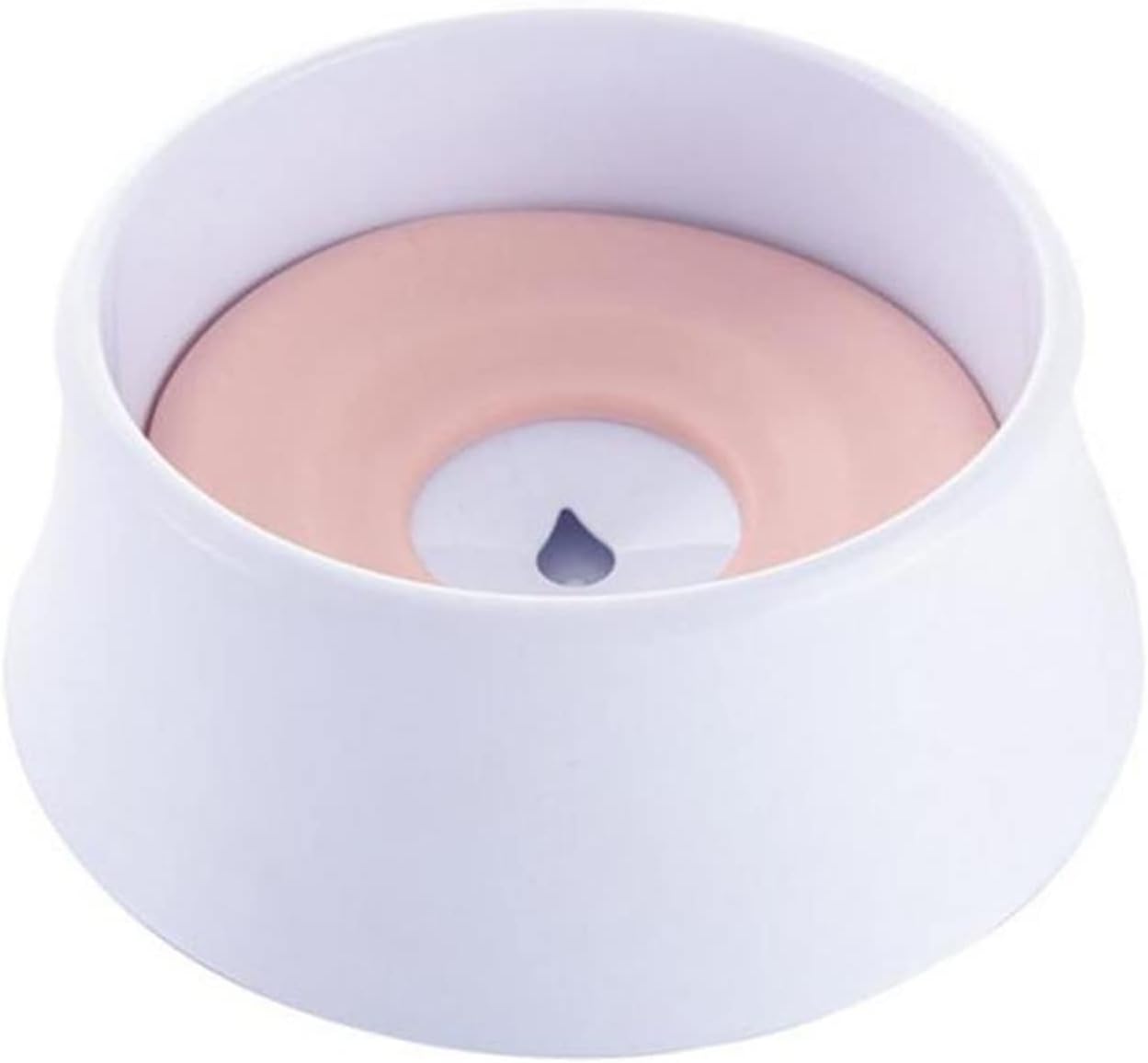 Dog Water Bottles Pet Cat Dog Floating Water Bowl Slow Feeder Drink Dispenser Anti-Overflow Fountain 1200ml Splash-Free(2)