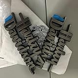 Adatto a molti altri modelli Distintivi del serbatoio del carburante Emblemi Targhe Medaglioni per Harley Davidson Dyna Street Bob
