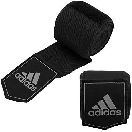 Adidas Protective Boxing Hand Wraps - Pack of 5 Pairs Bundle Deal - for Kick Boxing, Punching and Training - Red Black Blue, 2.55m, 3.55m, 4.55m
