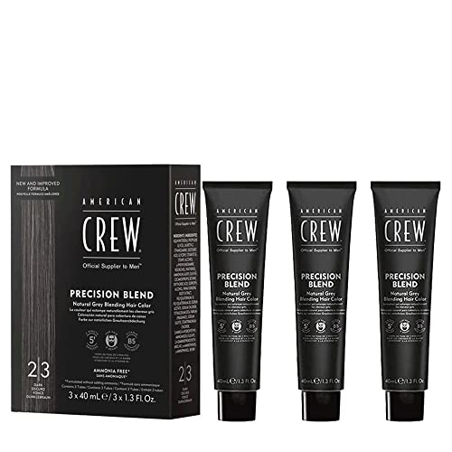 American Crew Precision Blend Dark 3x40ml 2/3 - tinte de pelo y barba