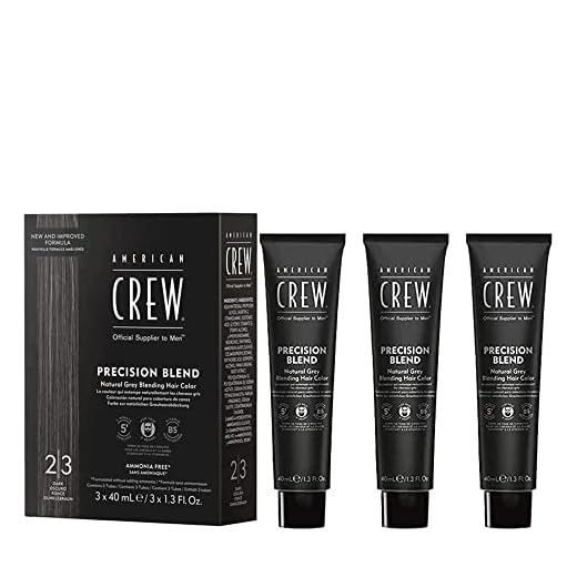 American Crew Precision Blend Dark 3x40ml 2/3 - tinte de pelo y barba