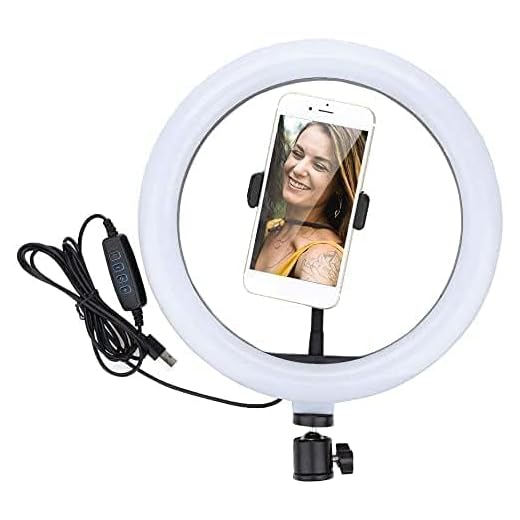 Anel Ring Light Luz De Led Com Suporte Para Celular Anel 10 Polegadas SEM TRIPÉ Gravar Videos YouTube TikTok Instagram