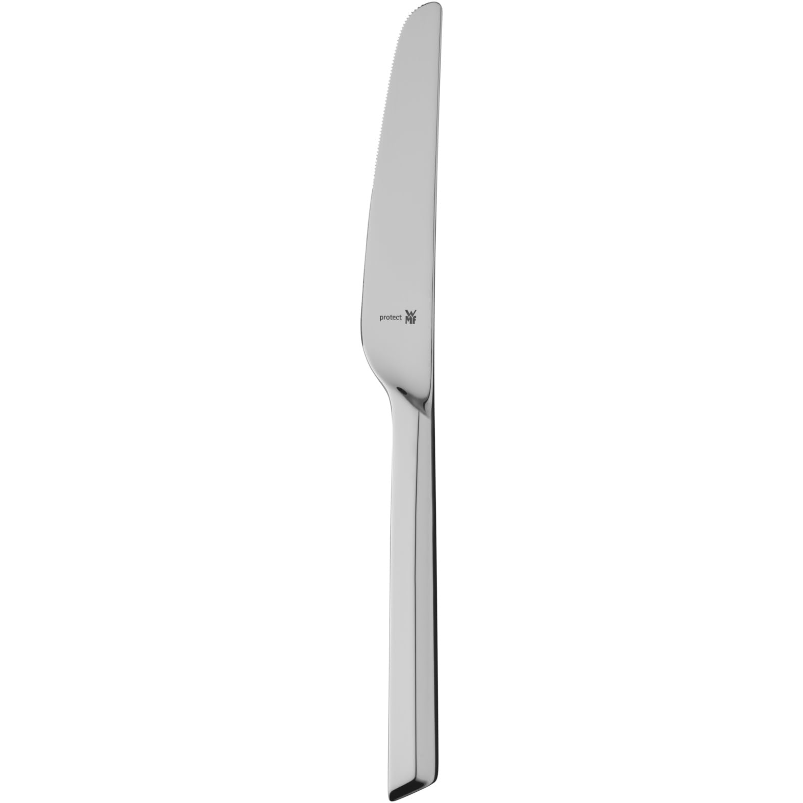 WMF Kineo Besteck Set 6 Personen, Essbesteck Set 30 teilig, Monobloc-Messer, Cromargan protect poliert, Edelstahl, kratzbeständig, Silberbesteck, spülmaschinenfest