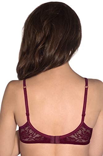 Image of Amante Lace Padded Underwire Full Coverage Bridal T-Shirt Bra