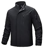 KOMFORTABEL - Die Militär Jacke mit weichem Fleecefutter hält Sie bei kaltem Wetter warm und bequem.