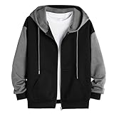 Tissu mélangé de qualité supérieure pour un confort quotidien : notre sweat à capuche pour homme en coton polyester allie douceur et durabilité ! Le matériau du sweat à capuche est agréable au toucher, respirant et idéal pour les activités sportives. Parfait comme base essentielle, que ce soit avec ou sans capuche.