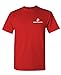 MARINE CORPS EGA Eagle Globe Anchor Crest - Mens Cotton T-Shirt, L, Red