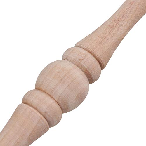Axe en bois brut Mxfans 15cm pour décoration de table rustique - 5