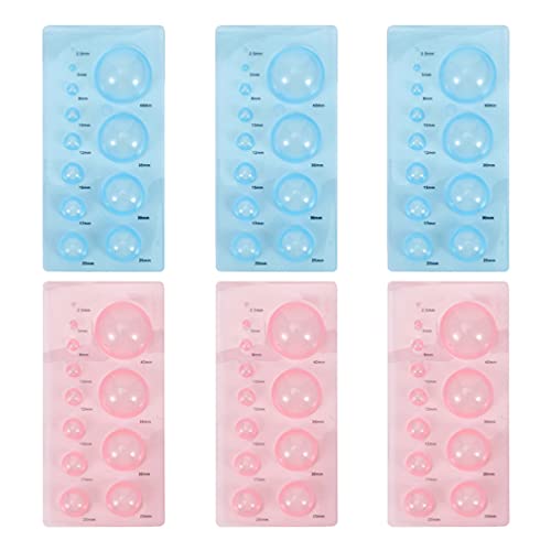6pcs Paper Shaper Red Suit Sphere Mold Quilling Paper Stencils Plastic Quilling Mold DIY Paper Craft Tool Quilling Kits Paper Rolling Mold Abs Makeup Earth Tones Work