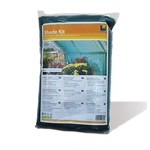 RION HG1006 Schatten Netz Gewächshaus Zubehör, Grün