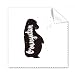 Orangutan Black and White Animal Cleaning Cloth Phone Screen Glasses Cleaner 5pcs