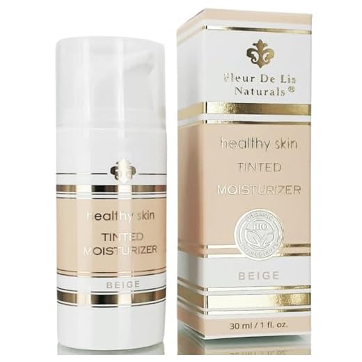 All Natural Tinted Moisturizer - Unscented Liquid Foundation, Fragrance-Free Organic Makeup, Lightweight, Color Correcting & Pore Minimizing Liquid Foundation Cream for Sensitive Skin, Vegan, Non-Toxic, Clean Beauty Foundation Cream - 1 oz (Beige)