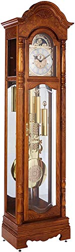 image for Howard Miller Browman Floor Clock 611-202 – Golden Oak Grandfather V