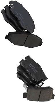 Posi Ceramic Brake Pad Front & Rear Kit for Honda for CR-V 2002-2004 for Element 2003-2011